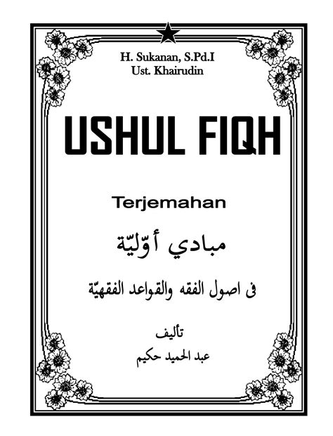 download terjemah kitab mabadi fiqih pdf